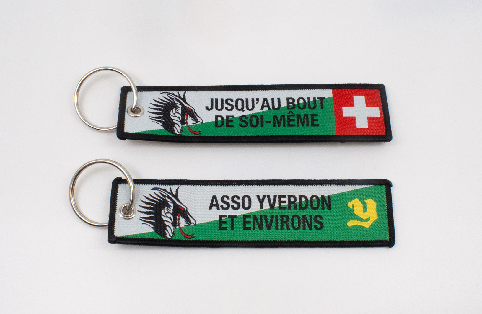 Porte-clés ASSO Yverdon, armée suisse
