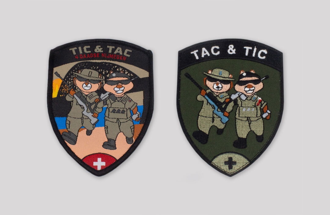 Porte-clés et patchs (divers clients)